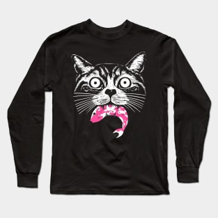 Hungry cat Long Sleeve T-Shirt